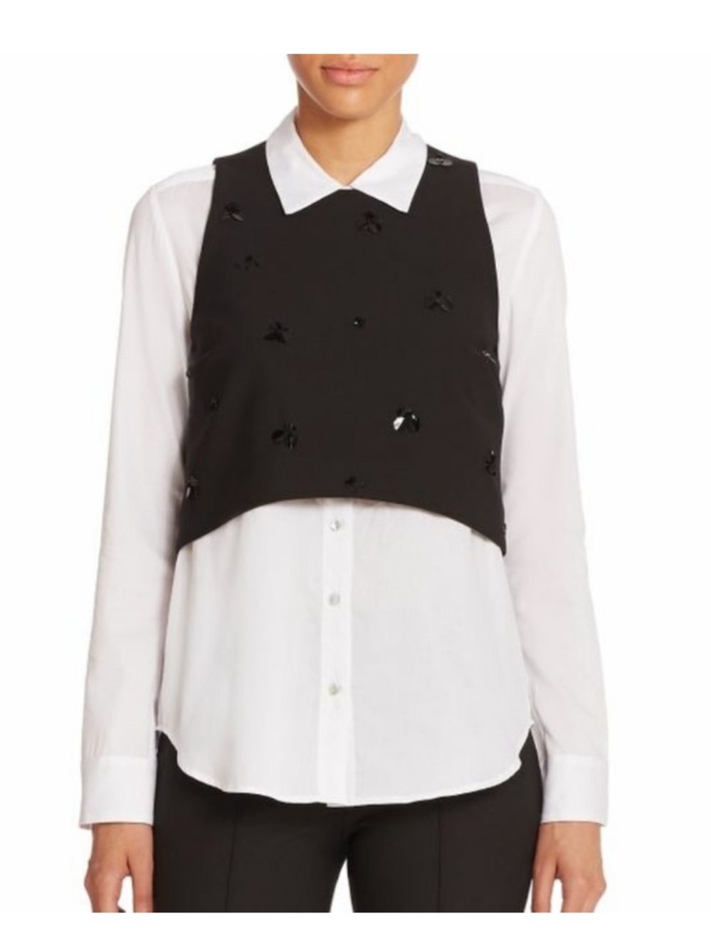 Elizabeth and James Unique Collared Button Down!